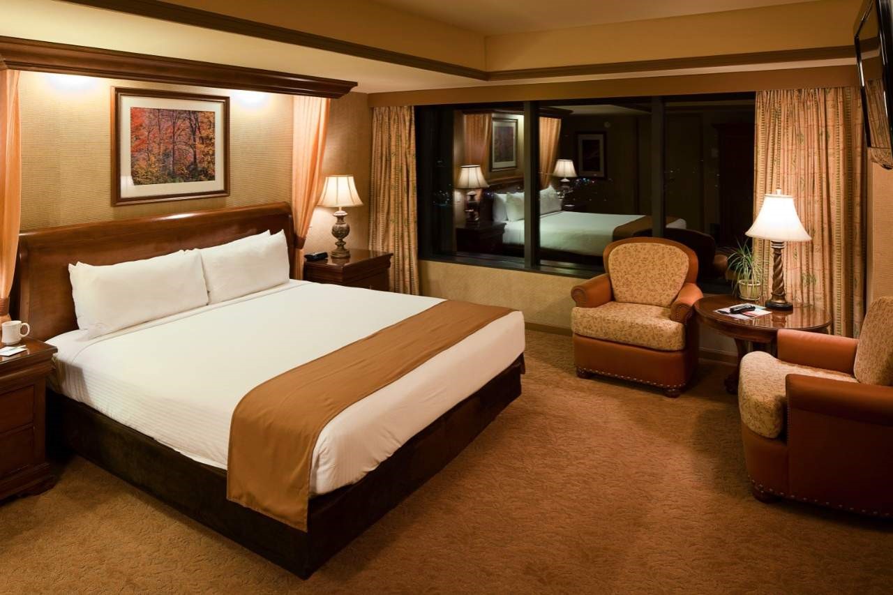 Lake View Balcony Suite at Harvey's Lake Tahoe